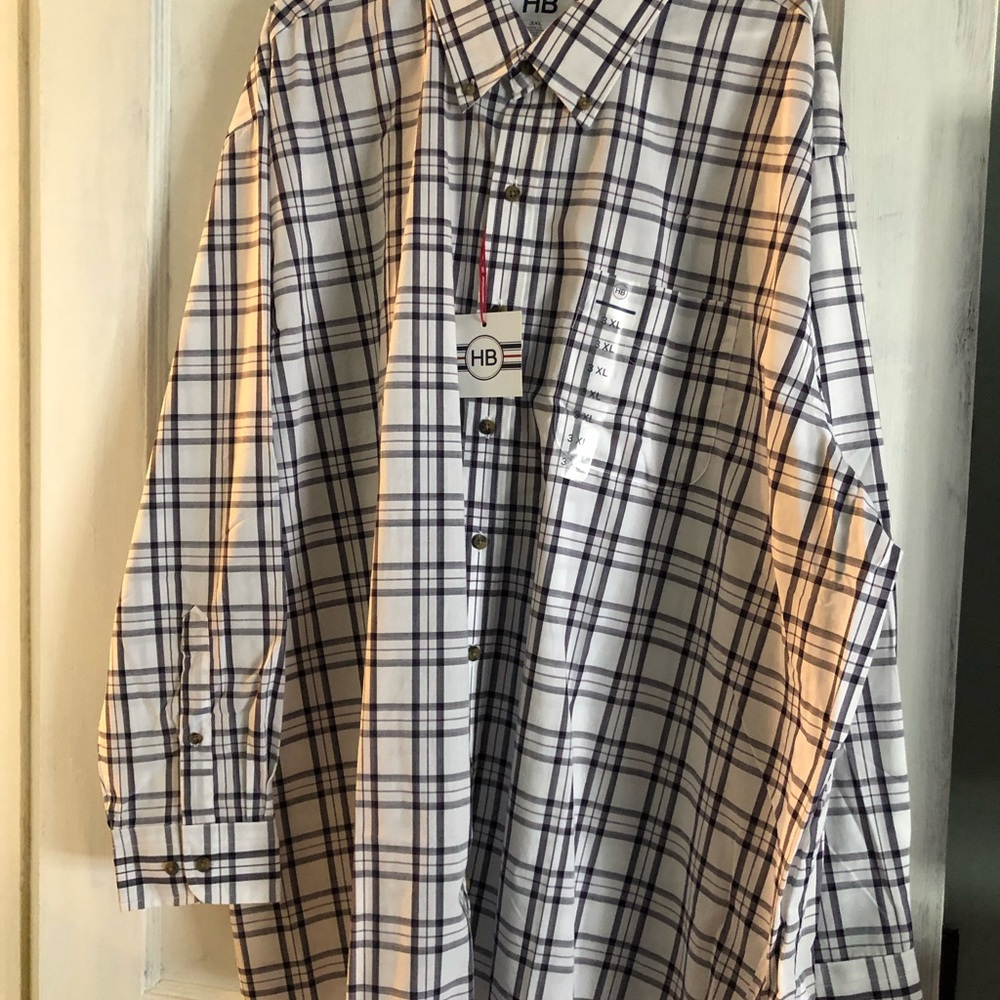 Mens 3xl button down Harbor Bay shirt.